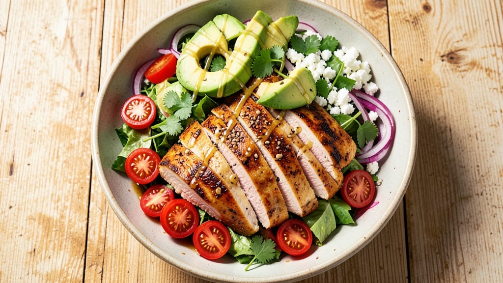 Authentic Mexican Chicken Salad Recipe: Zesty Lime and Cilantro Crunch in 20 Minutes