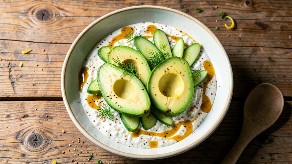 Avocado Cucumber Cottage Cheese Salad Recipe: Bright Creamy Layers With Herbal Zing