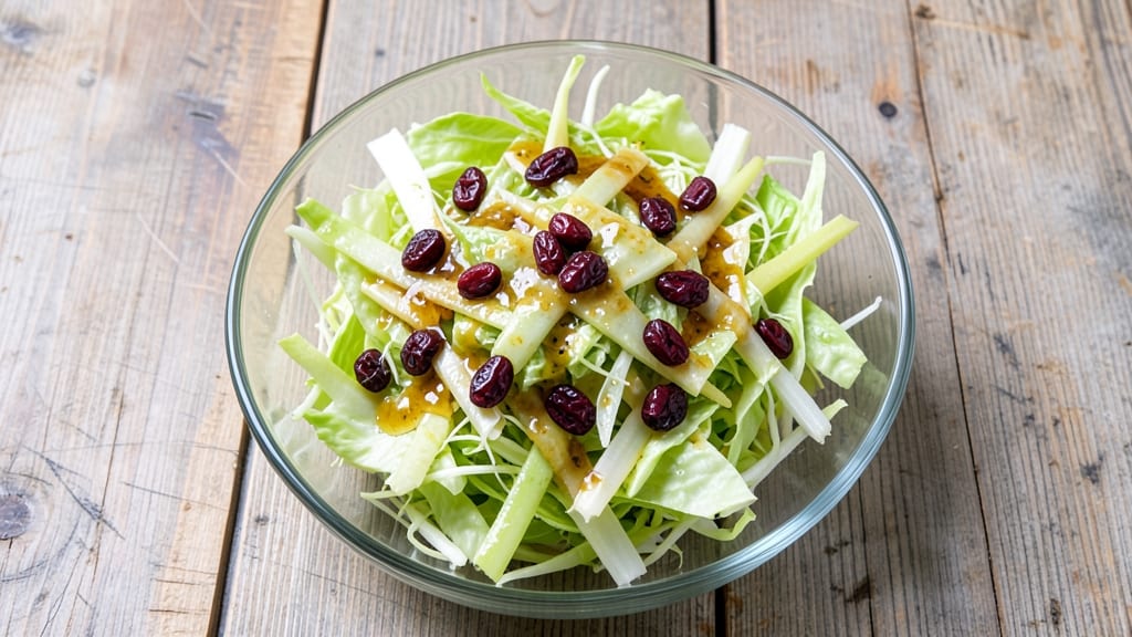 Cabbage Salad Recipe No Mayo: Crisp Celery Crowns Over Zesty Apple Cider Vinaigrette