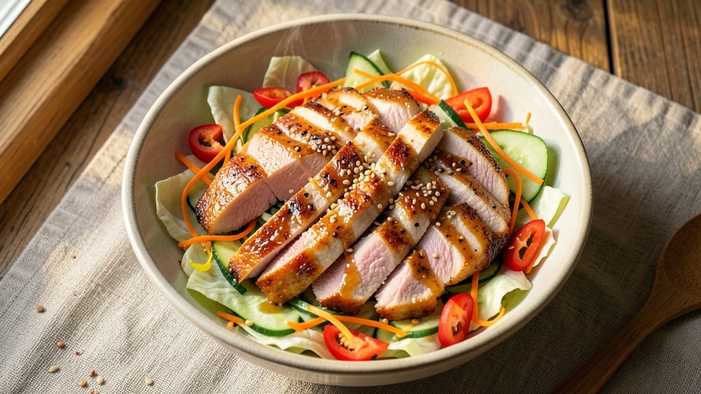 Asian Chopped Chicken Salad Recipe: Sesame-Ginger Dressed Crunch in 20 Minutes