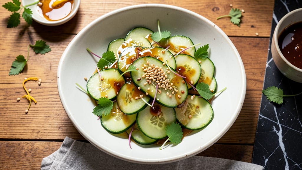 Japanese Cucumber Salad Recipe With Mirin: Refreshing Crunch and Umami Balance
