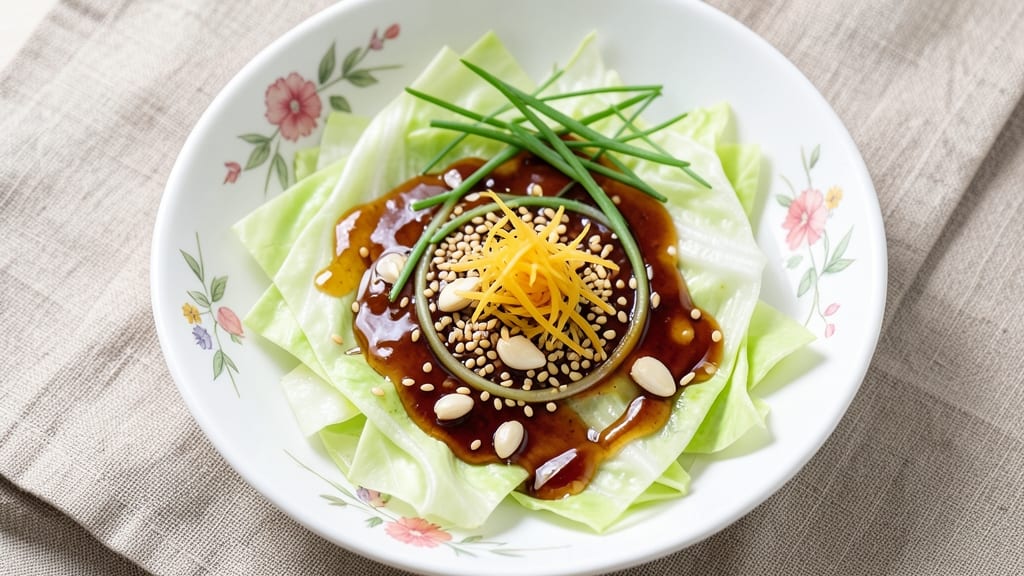 Asian Cabbage Salad Dressing Recipe: Sesame-Ginger Zing With Umami Depth