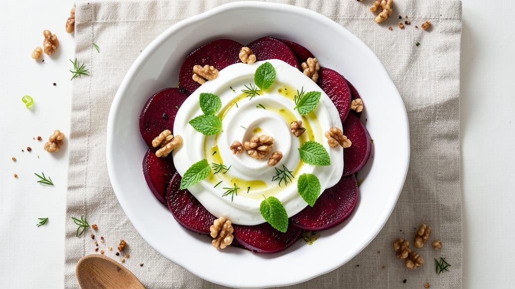 Beetroot and Yoghurt Salad Recipe: Earthy Sweetness Meets Cool Creaminess