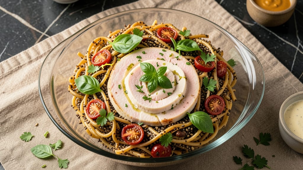 Bird Seed Pasta Salad Recipe: Sun-Dried Tomato and Herb-Packed Freshness