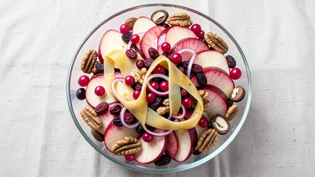 Apple Cranberry Fruit Salad Recipe: Bright Tart Bites With Honey-Lime Zing