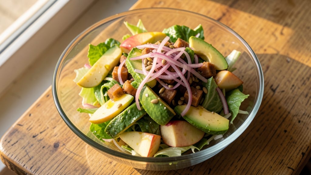 Atrias Chopped Salad Recipe: Crisp Celery Crowns Over Smoky Garlic Dressing Bliss