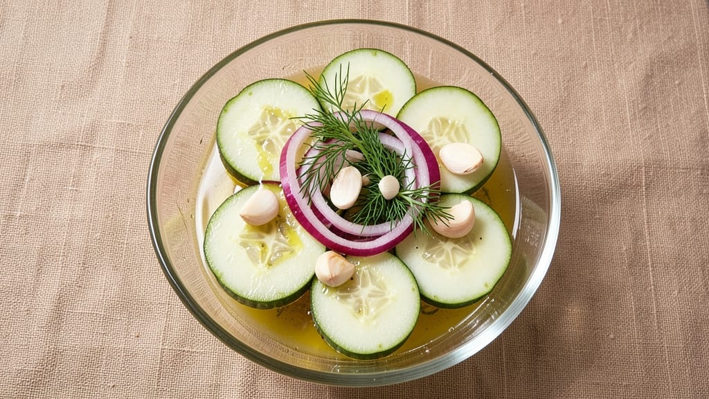 Cameron Diaz's Cucumber Salad Recipe: Cool Refreshment With Tangy Dill Vinaigrette