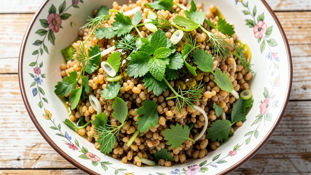 Authentic Lebanese Tabbouleh Salad Recipe: Crisp Parsley and Bursting Bulgur Brightness