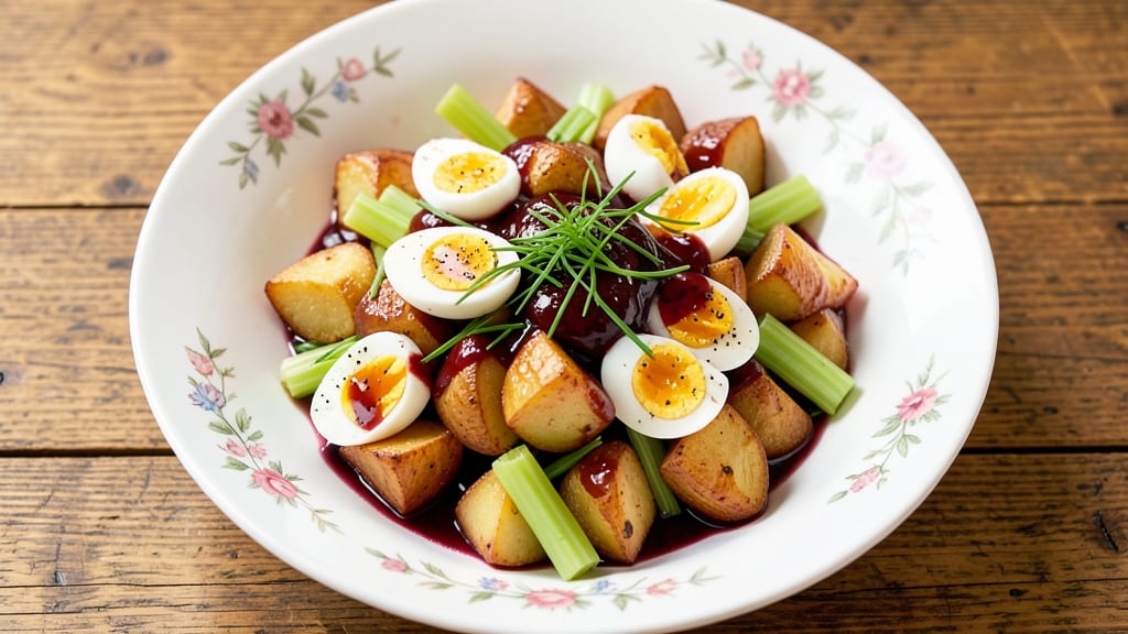 Potato Salad Recipe With Red Wine Vinegar: Boldly Tangy, Creamy, and Crisp-Crowned
