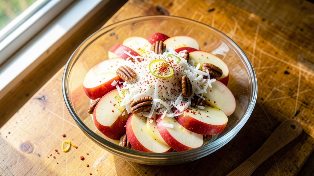 Brazilian Apple Salad Recipe: Tropical Crunch With Citrus Zest