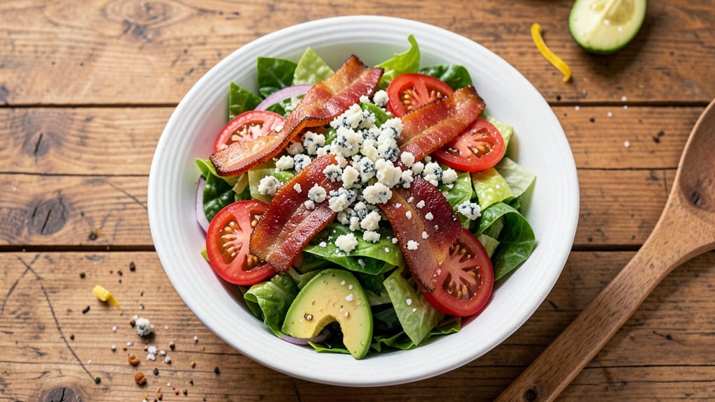 BLT Salad Recipe Taste Home: Crispy Bacon Bites and Tangy Ranch Twist