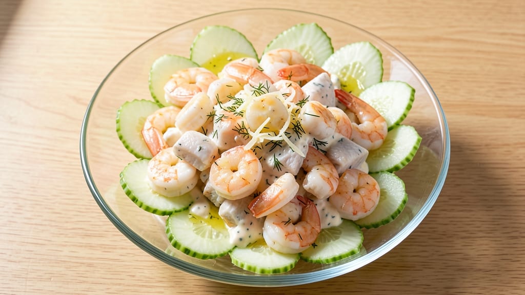 Publix Deluxe Seafood Salad Recipe: Crisp Celery Crowns Over Creamy Dill Bliss