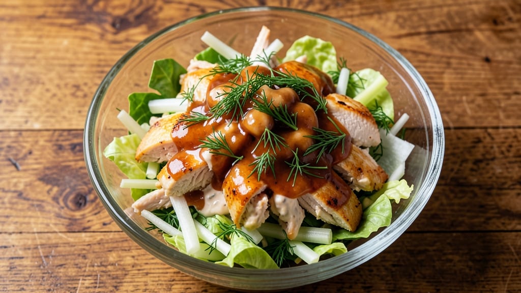 BBQ Chicken Salad Panera Recipe: Smoky Grilled Chicken Over Creamy Herb Bliss