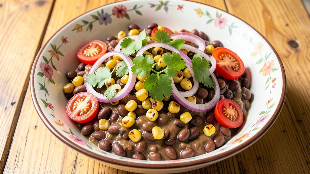 Black Bean Corn Tomato Salad Recipe: Zesty Lime and Herb Brightness in Every Bite