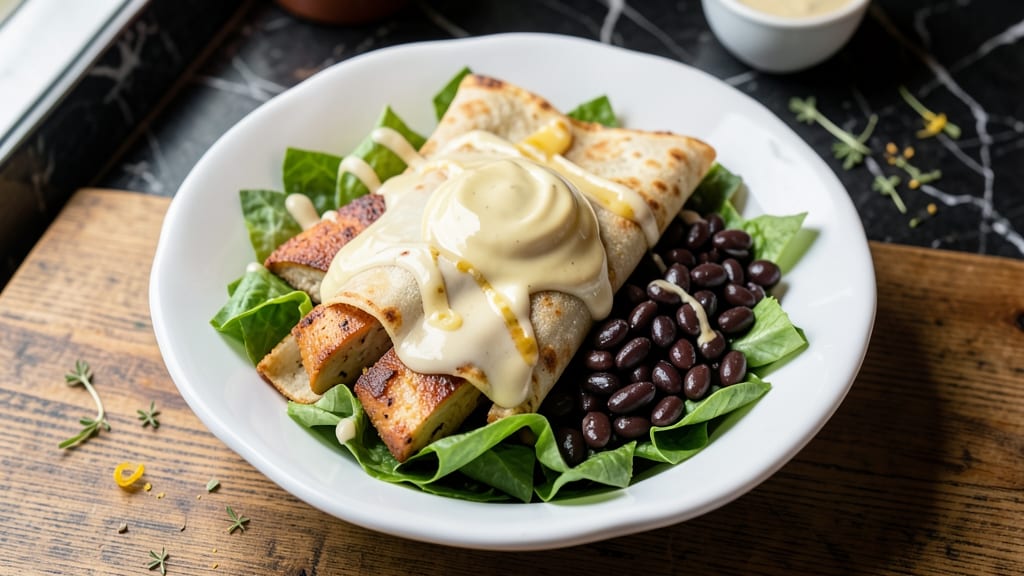 Applebee's Quesadilla Salad Recipe: Crispy Tortilla Bites Over Creamy Ranch Bliss