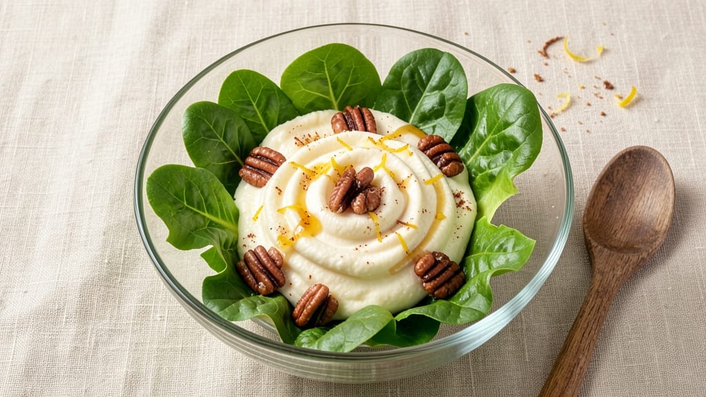 Banana Fluff Salad Recipe: Creamy Vanilla Bean Dressing Over Sweet Banana Bites