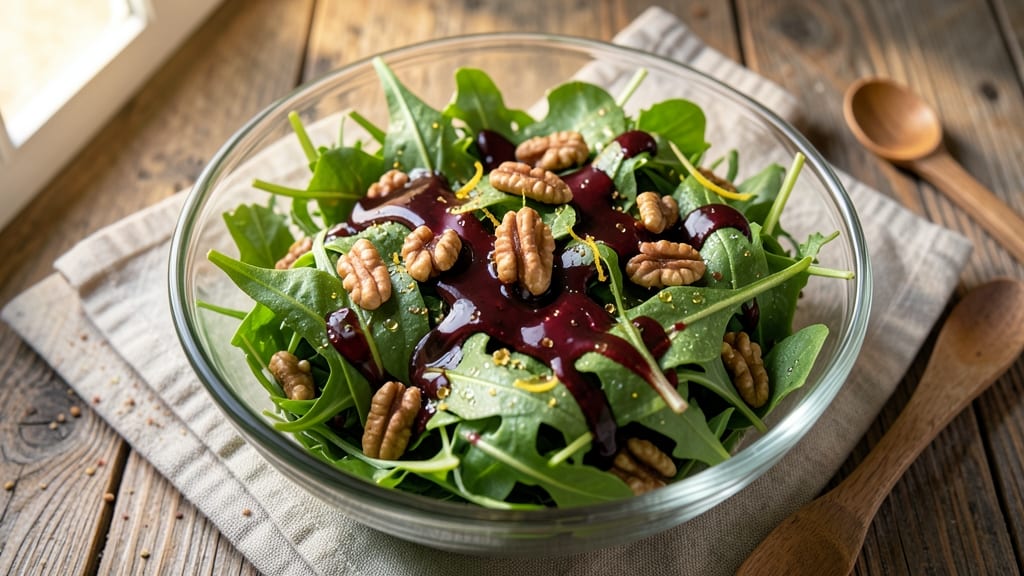 Best Arugula Salad Recipe With Balsamic: Peppery Greens and Rich Caramelized Drizzle