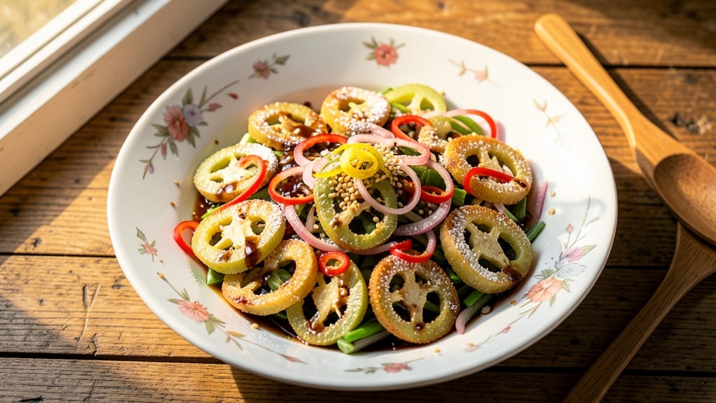 Ampalaya Salad Recipe Panlasang Pinoy: Crispy Bitter Melon with Tangy Vinegar Bliss
