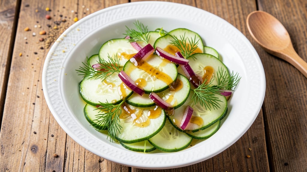 Cucumber Salad Recipe With Honey: Sweet-Tart Balance in 10 Minutes